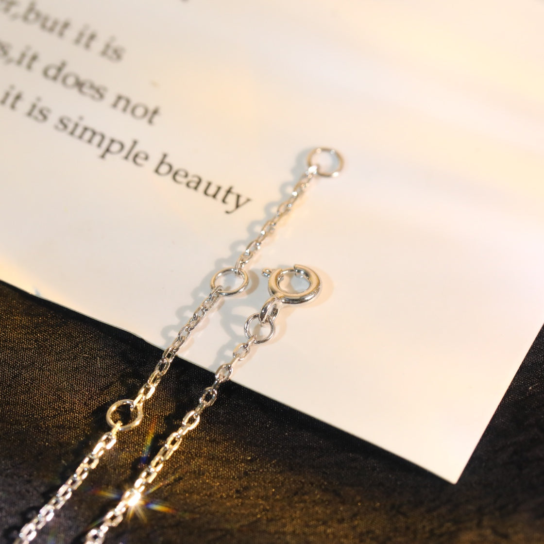 [Eterna Jewels]SUN MOTIF PINK MOP SILVER BRACELET
