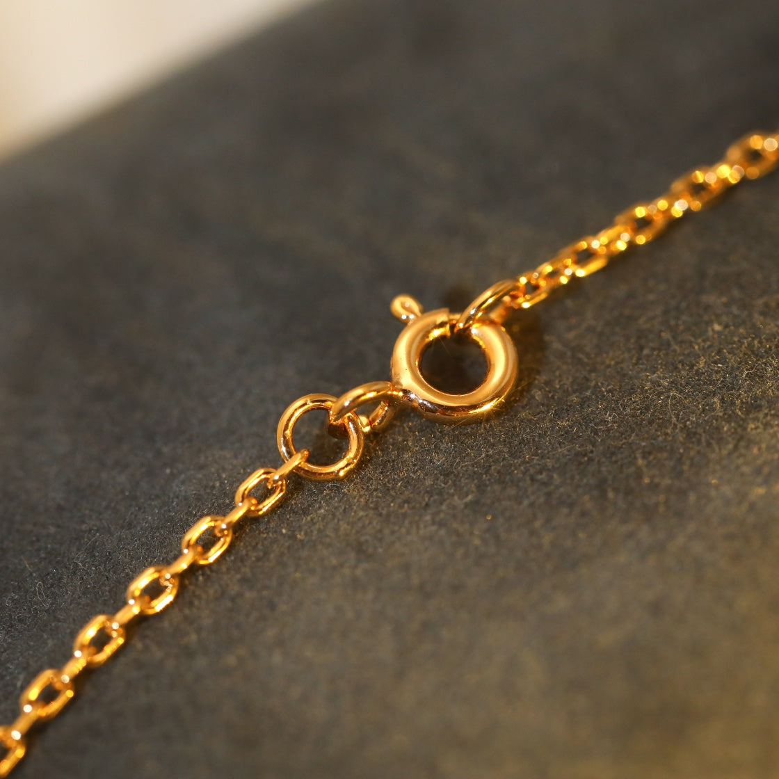 [Eterna Jewels]SUN PEDANT PINK GOLD 1 DIAMOND NECKLACE