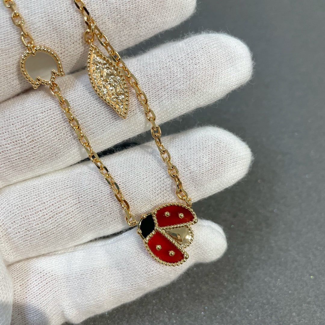 [Eterna Jewels]LUCKY SPRING 15 MOTIFS GOLD NECKLACE