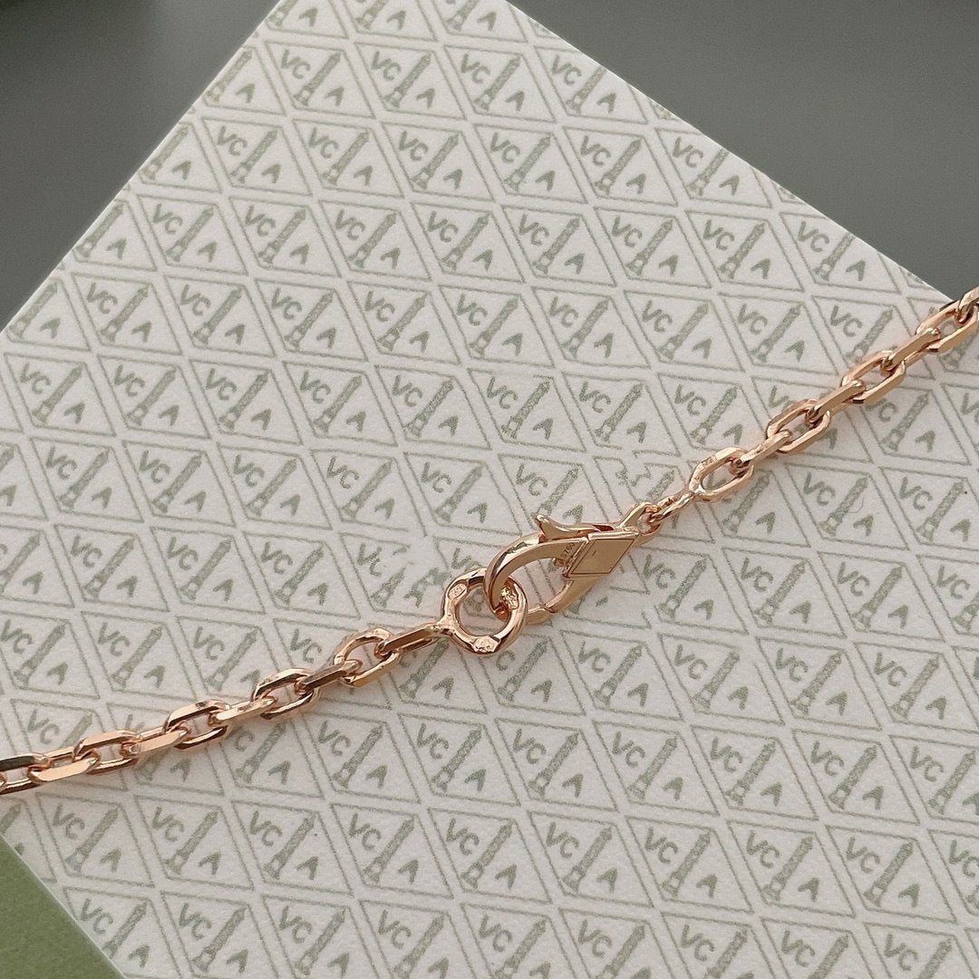 [Eterna Jewels]LUCKY SPRING 15 MOTIFS ROSE GOLD NECKLACE
