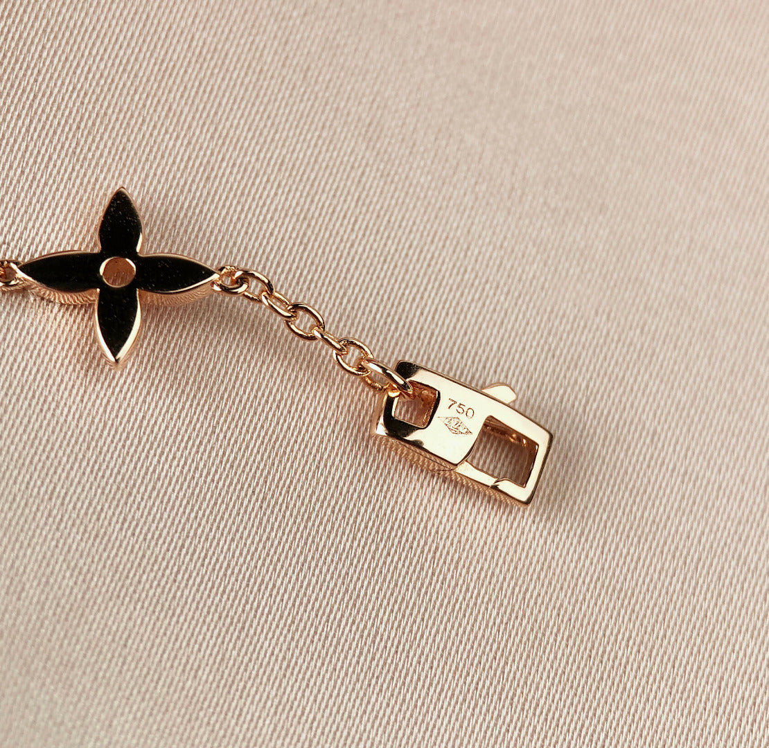 [Eterna Jewels]STAR AND SUN 7 MOTIFS GOLD BRACELET