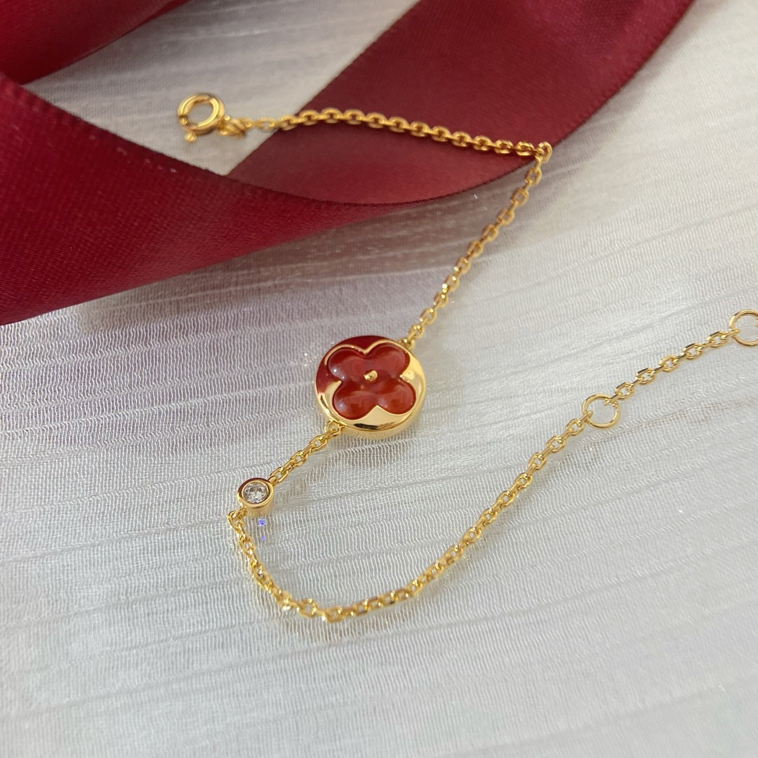 [Eterna Jewels]SUN PEDANT CARNELIAN BRACELET