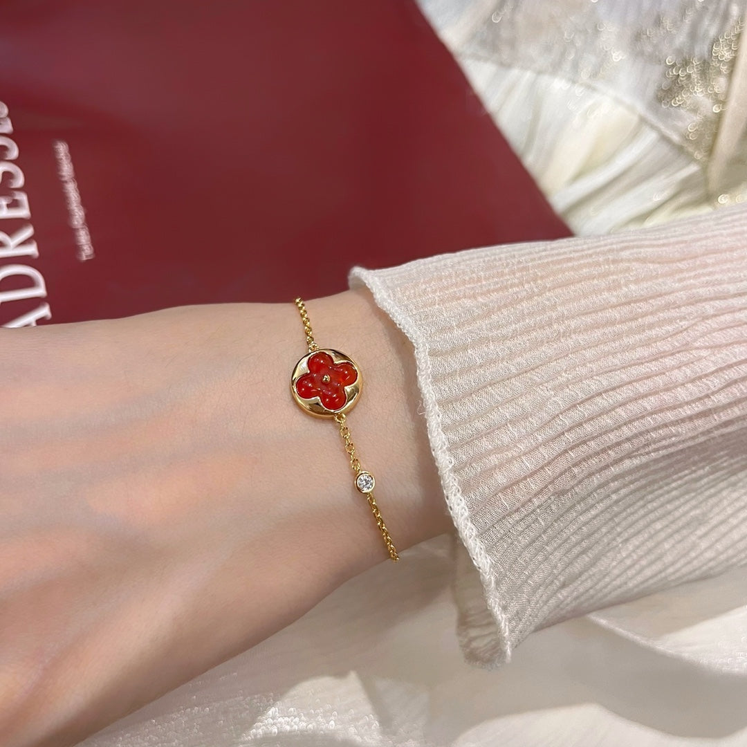[Eterna Jewels]SUN PEDANT CARNELIAN BRACELET