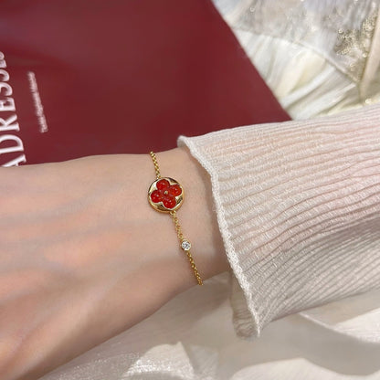 [Eterna Jewels]SUN PEDANT CARNELIAN BRACELET