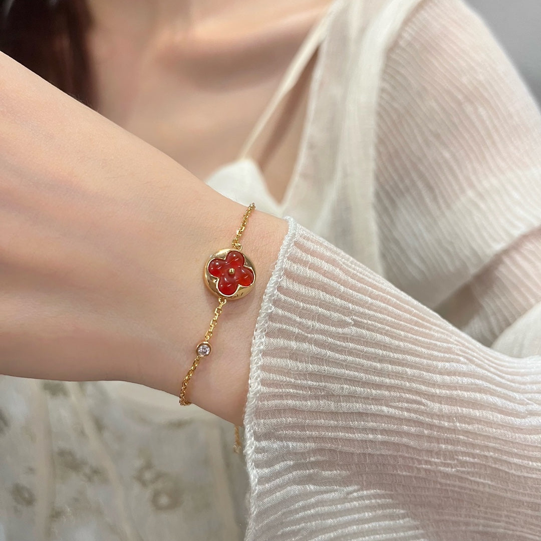 [Eterna Jewels]SUN PEDANT CARNELIAN BRACELET