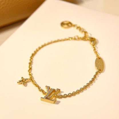 [Eterna Jewels]LOGO STAR MOTIF GOLD BRACELET