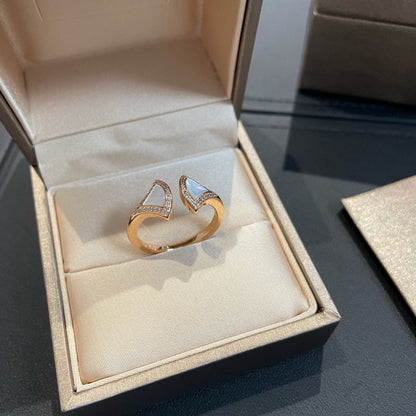[Eterna Jewels]DREAM MOP DIAMOND OPEN RING