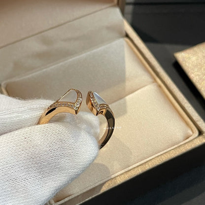 [Eterna Jewels]DREAM MOP DIAMOND OPEN RING