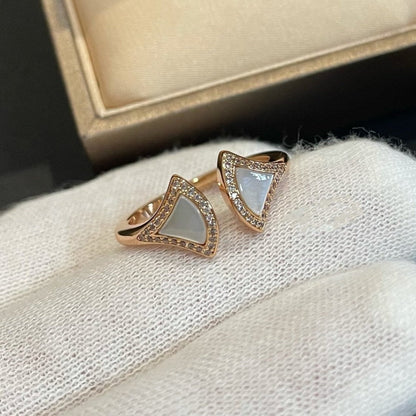 [Eterna Jewels]DREAM MOP DIAMOND OPEN RING