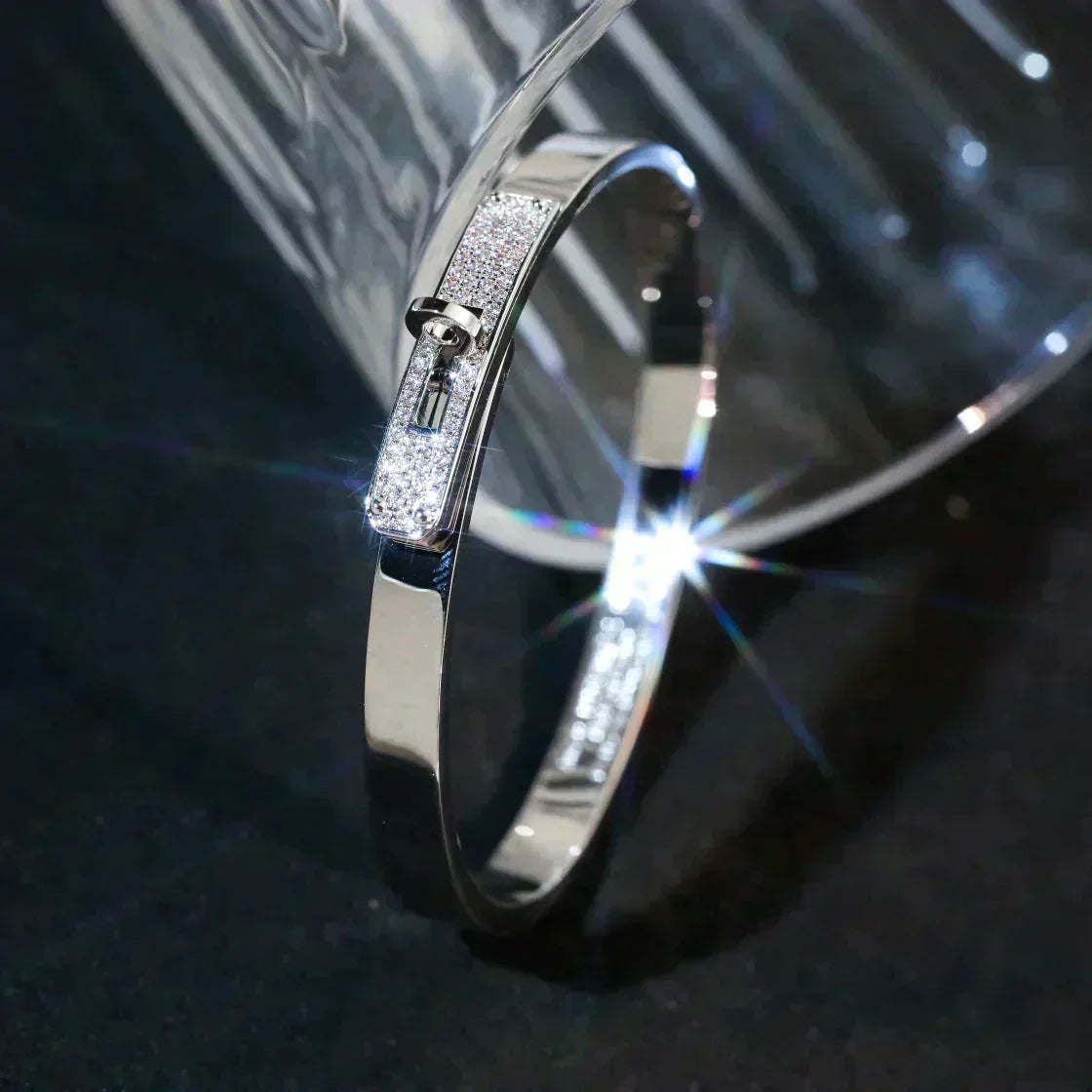 [Eterna Jewels]KELLY SILVER DIAMOND BRACELET