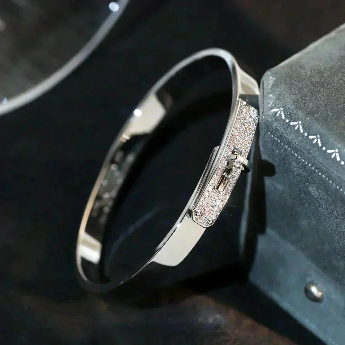 [Eterna Jewels]KELLY SILVER DIAMOND BRACELET