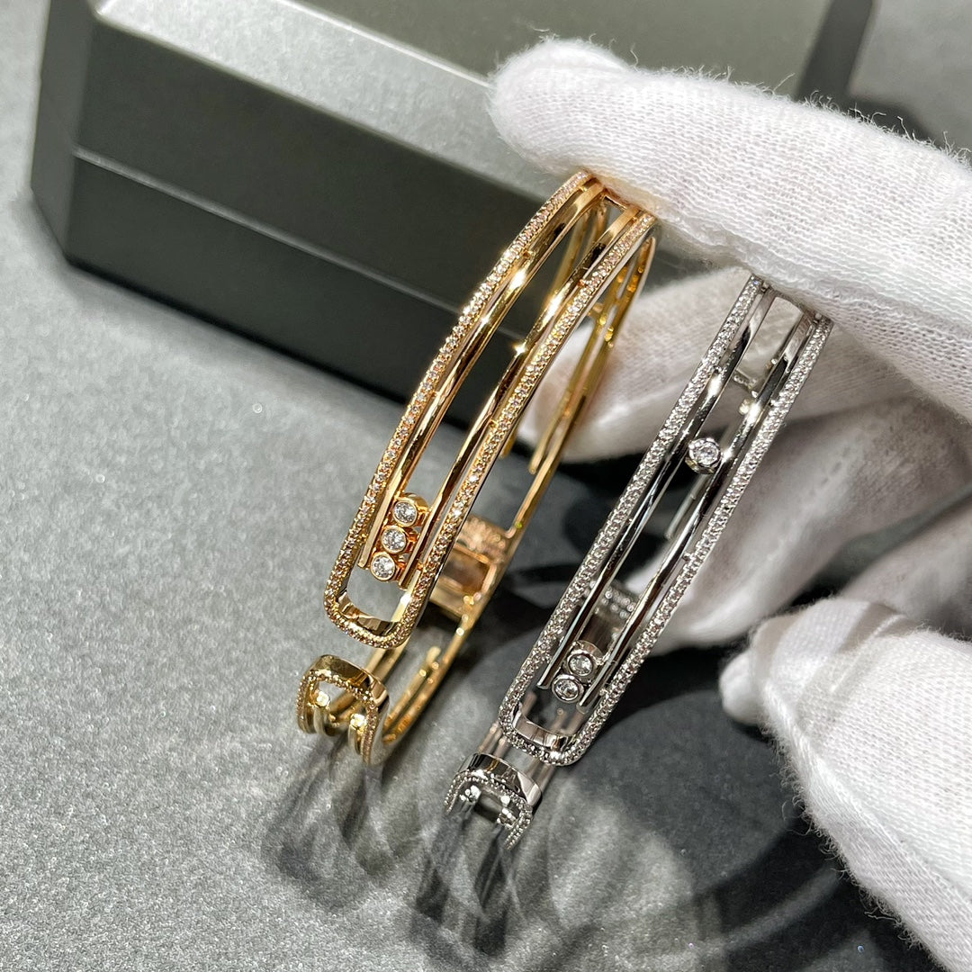[Eterna Jewels]MOVE 10TH PAVED DIAMOND BRACELET