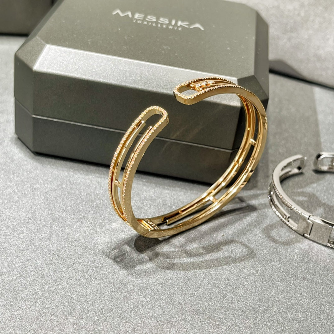 [Eterna Jewels]MOVE 10TH PAVED DIAMOND BRACELET