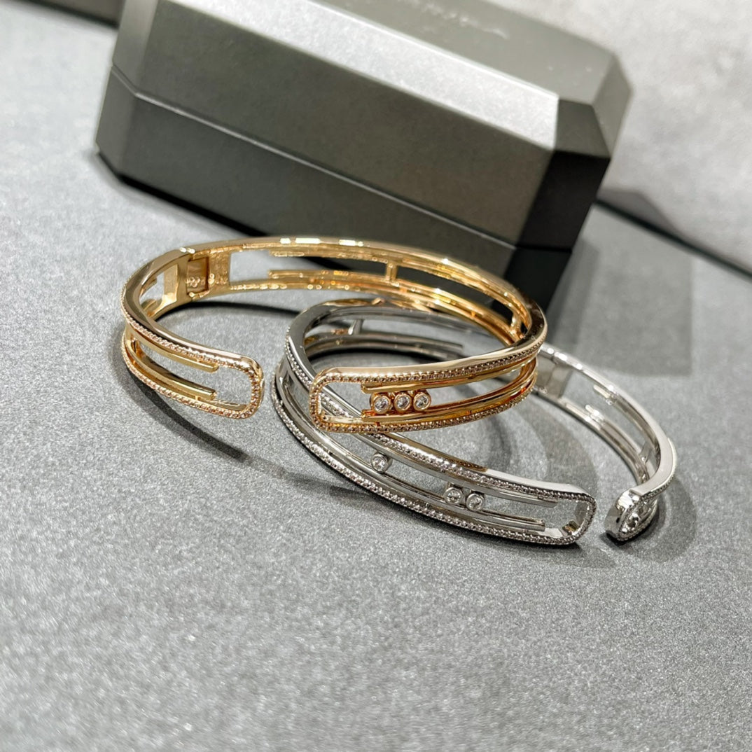 [Eterna Jewels]MOVE 10TH PAVED DIAMOND BRACELET