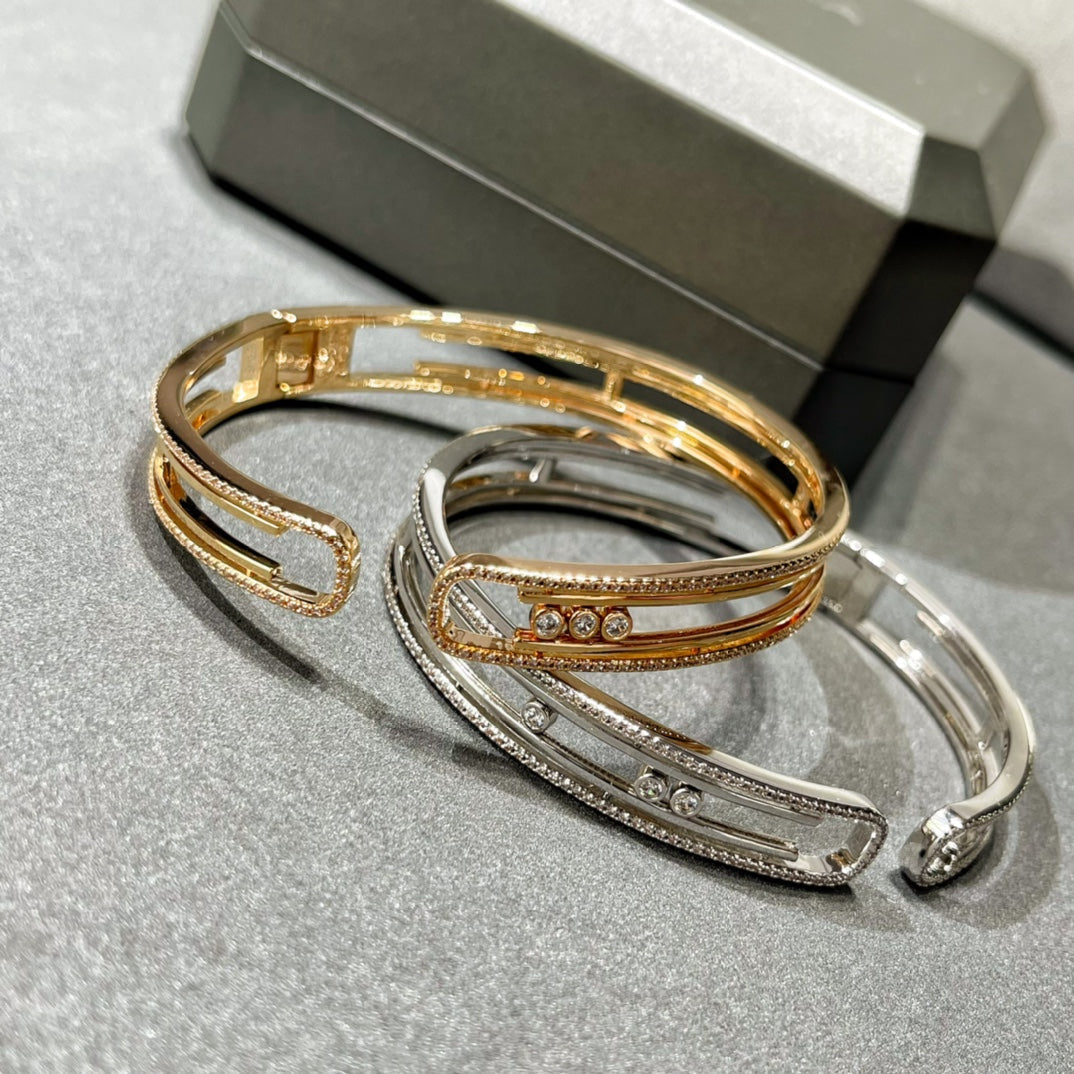 [Eterna Jewels]MOVE 10TH PAVED DIAMOND BRACELET