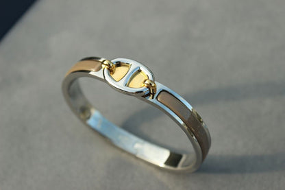 [Eterna Jewels]CLIC CHAINE SILVER BRACELET