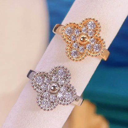 [Eterna Jewels]CLOVER DIAMOND RING