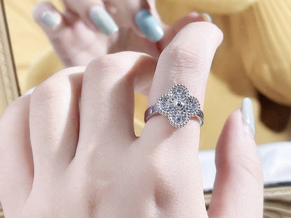 [Eterna Jewels]CLOVER DIAMOND RING