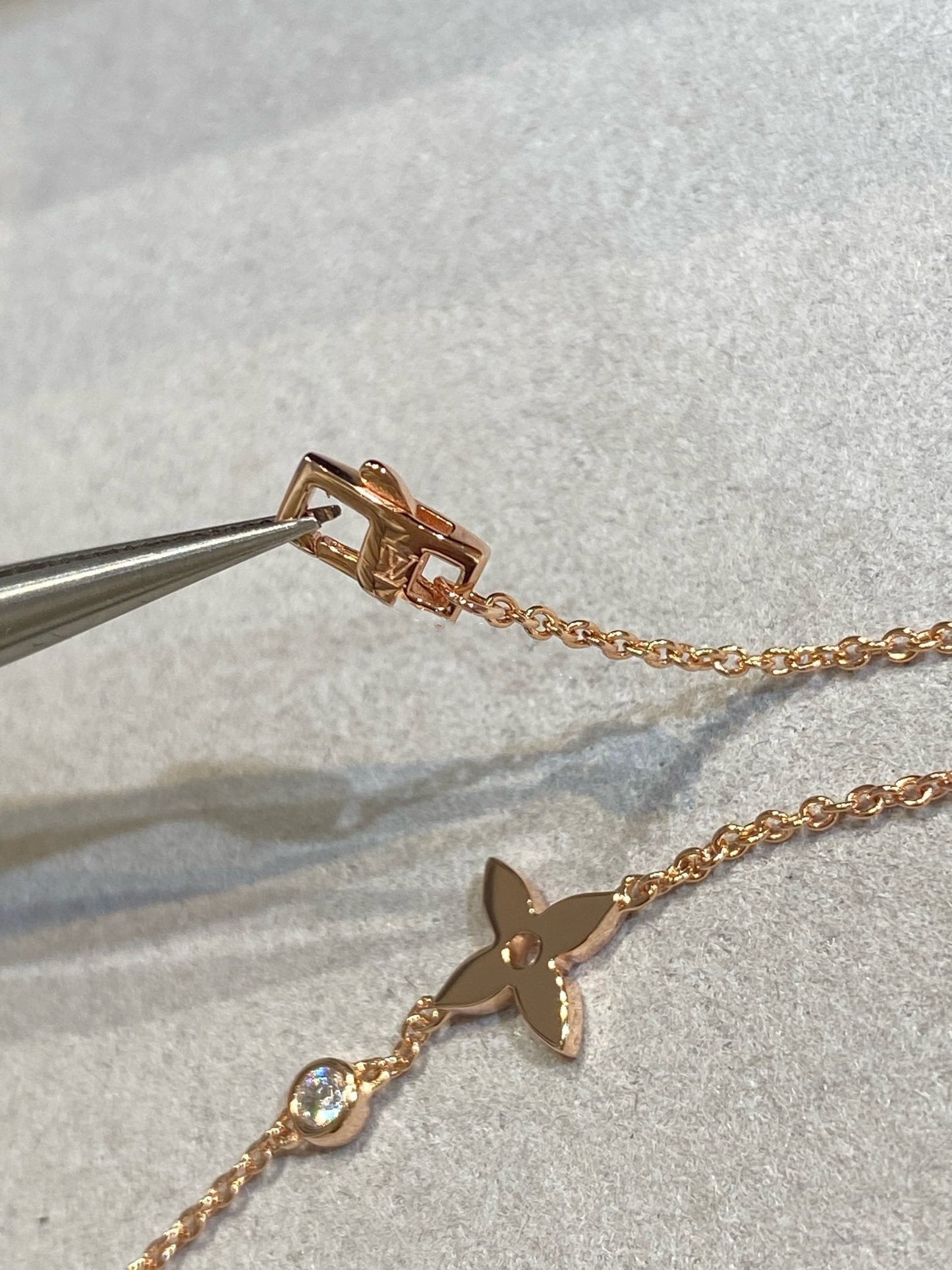 [Eterna Jewels]STAR DIAMOND PINK GOLD BRACELET