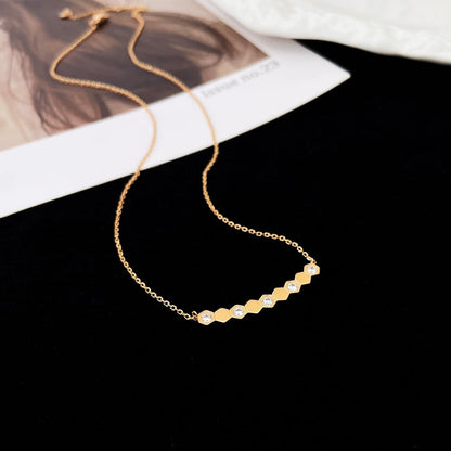 [Eterna Jewels]BEE MY LOVE DIAMOND NECKLACE