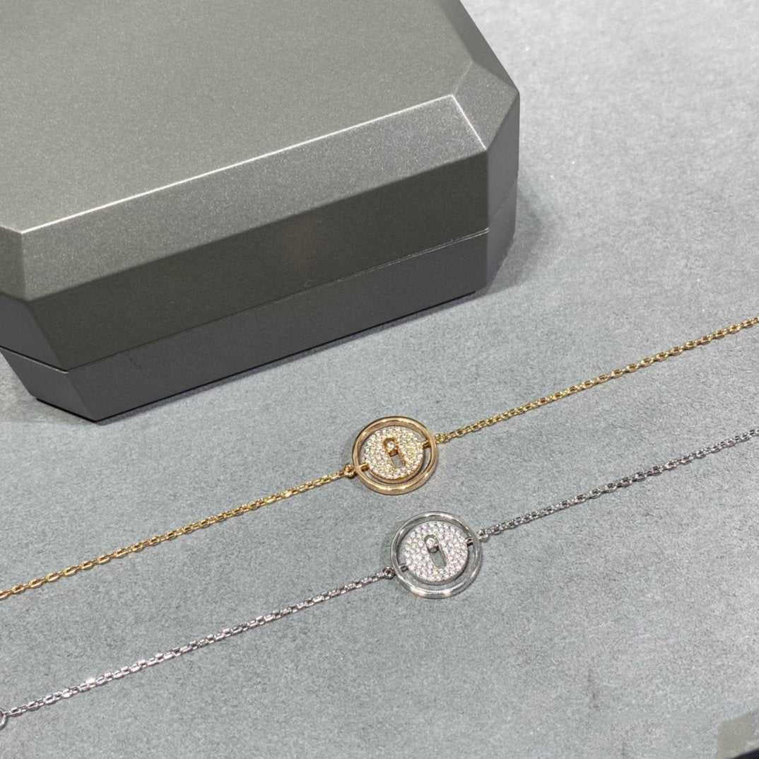 [Eterna Jewels]LUCKY MOVE DIAMOND PAVED BRACELET