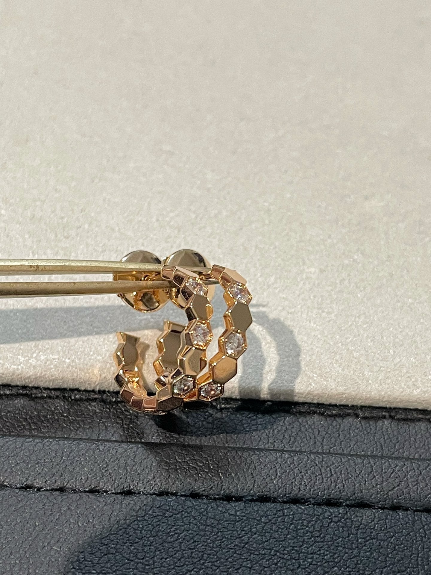 [Eterna Jewels]Hollow Design Four-Leaf Clover Flower Shape Ring