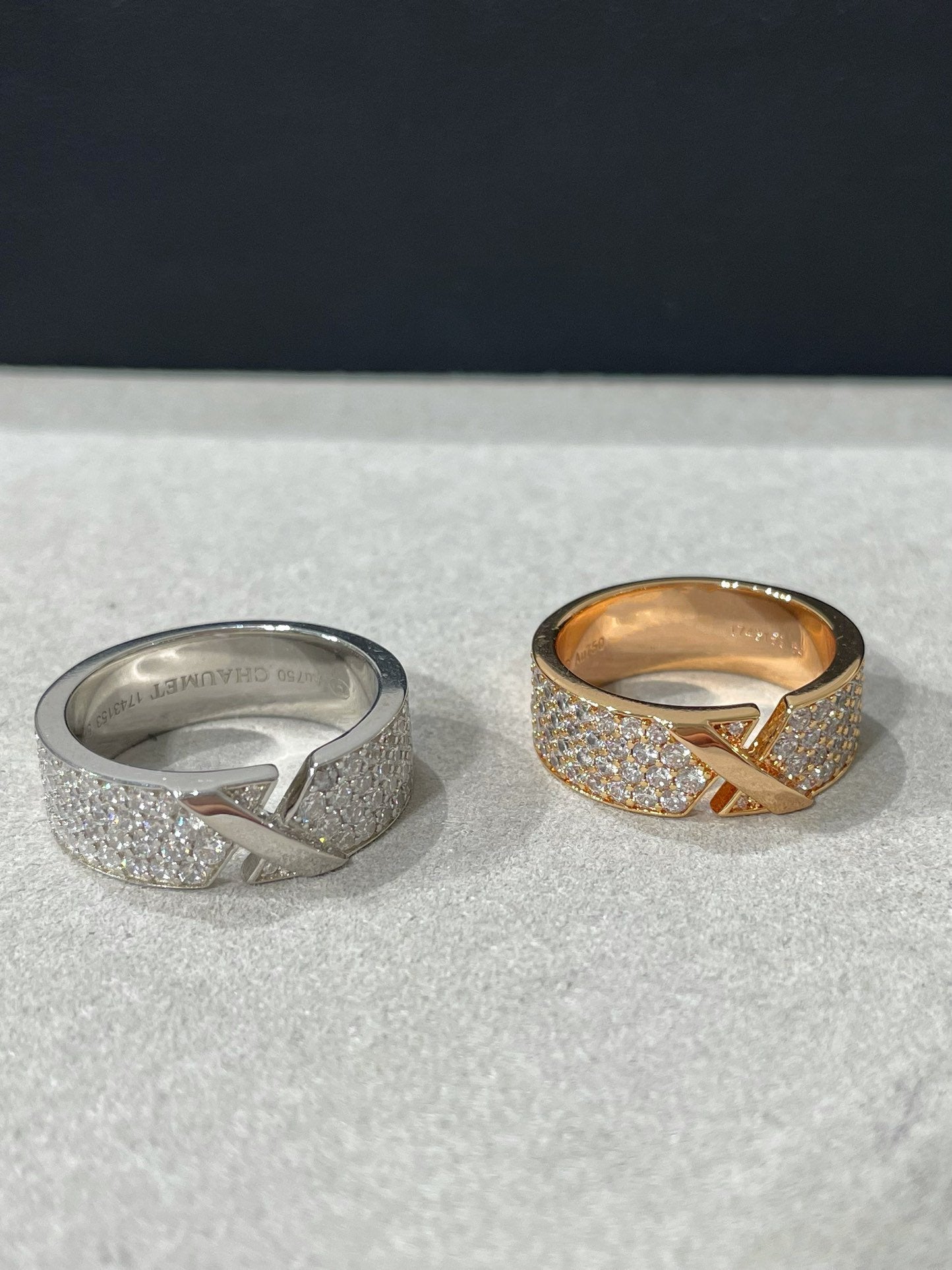 [Eterna Jewels]LIENS EVIDENCE  DIAMOND PAVED RING