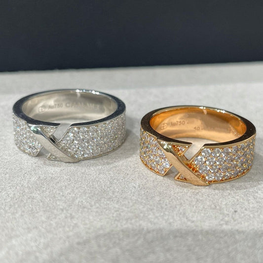 [Eterna Jewels]LIENS EVIDENCE  DIAMOND PAVED RING