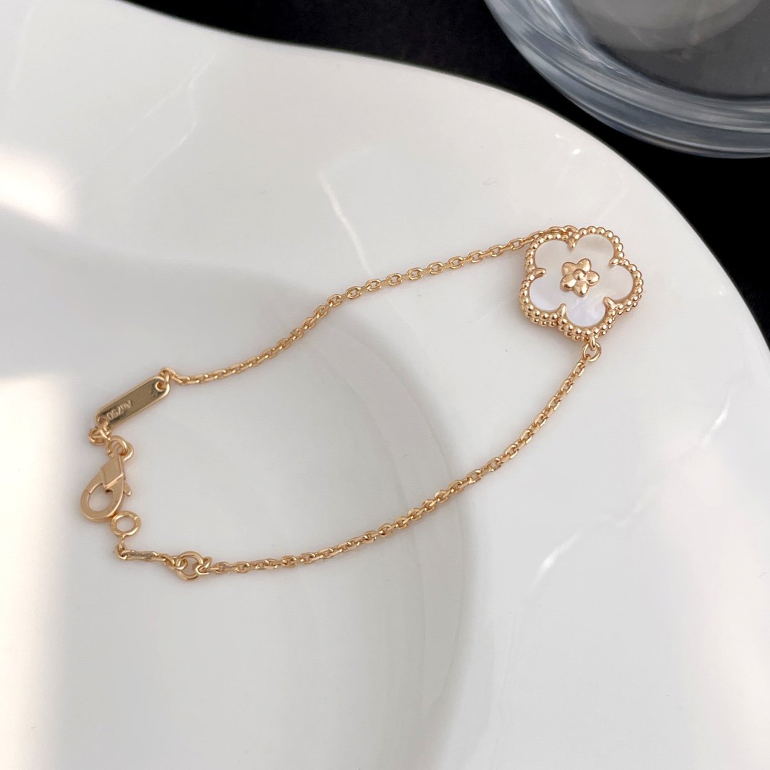 [Eterna Jewels]LUCKY SPRING ROSE GOLD MOP BRACELET