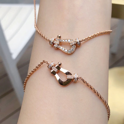 [Eterna Jewels]FORCE 10 PINK GOLD DIAMOND NECKLACE