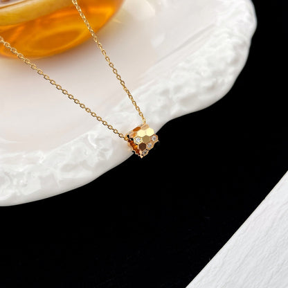 [Eterna Jewels]BEE MINI PEDANT DIAMOND NECKLACE