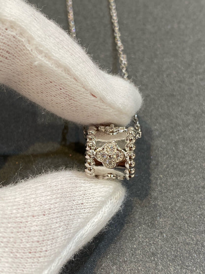 [Eterna Jewels]PERLEE PEDANT SIVLER DIAMOND NECKLACE