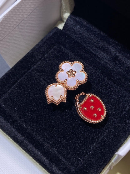 [Eterna Jewels]LUCKY 3 MOTIF ROSE GOLD RING