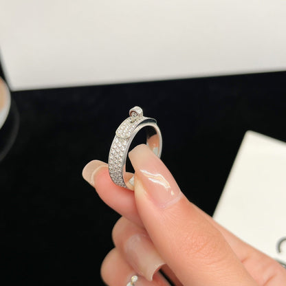 [Eterna Jewels]KELLY SILVER DIAMOND RING