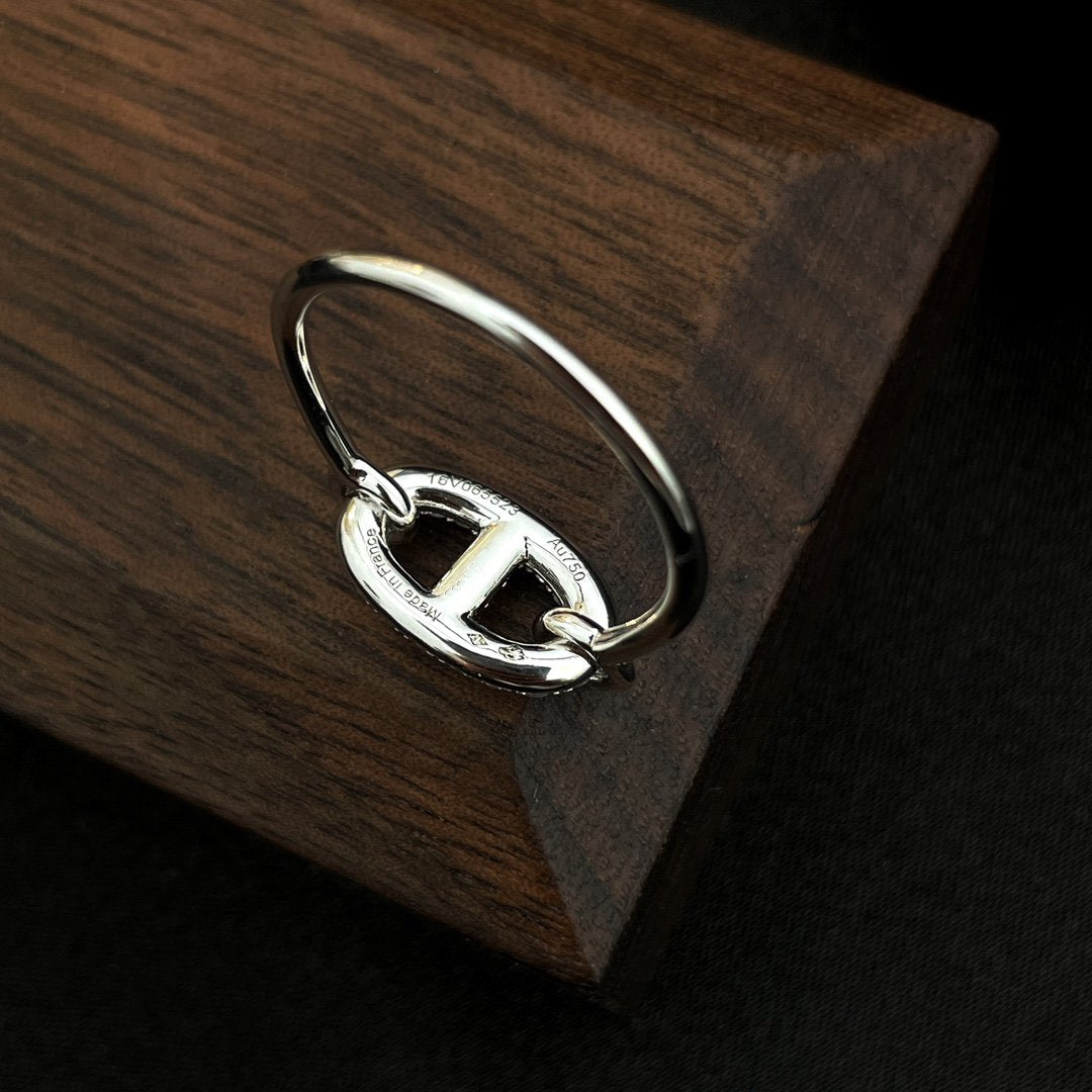 [Eterna Jewels]RONDE SMALL SILVER DIAMOND RING