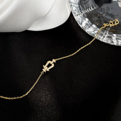 [Eterna Jewels]FORCE 10 FULL DIAMOND BUCKLE CHAIN LINK MINI MODEL