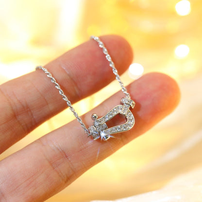 [Eterna Jewels]FORCE 10 DIAMOND SILVER NECKLACE MINI MODEL