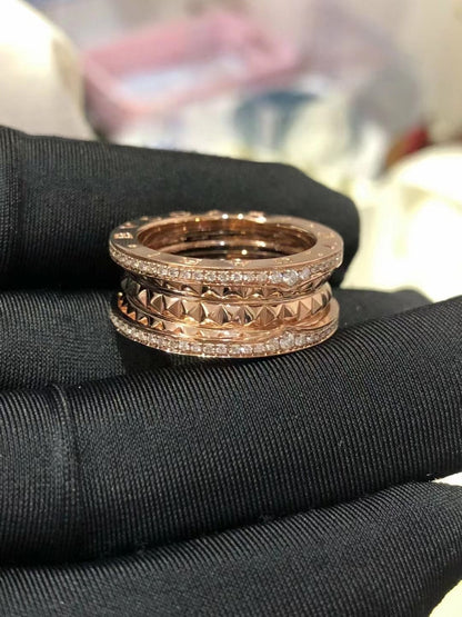 [Eterna Jewels]ZERO 1 ROCK DIAMOND PINK GOLD