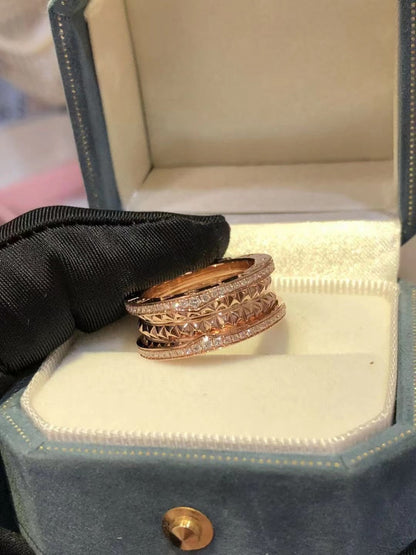 [Eterna Jewels]ZERO 1 ROCK DIAMOND PINK GOLD