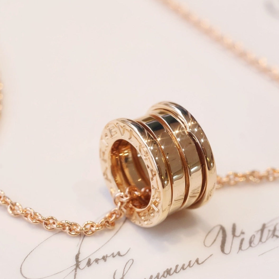 [Eterna Jewels]ZERO 1 PINK GOLD NECKLACE