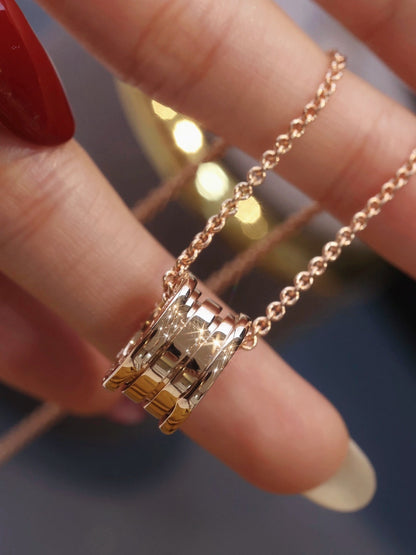 [Eterna Jewels]ZERO 1 PINK GOLD NECKLACE