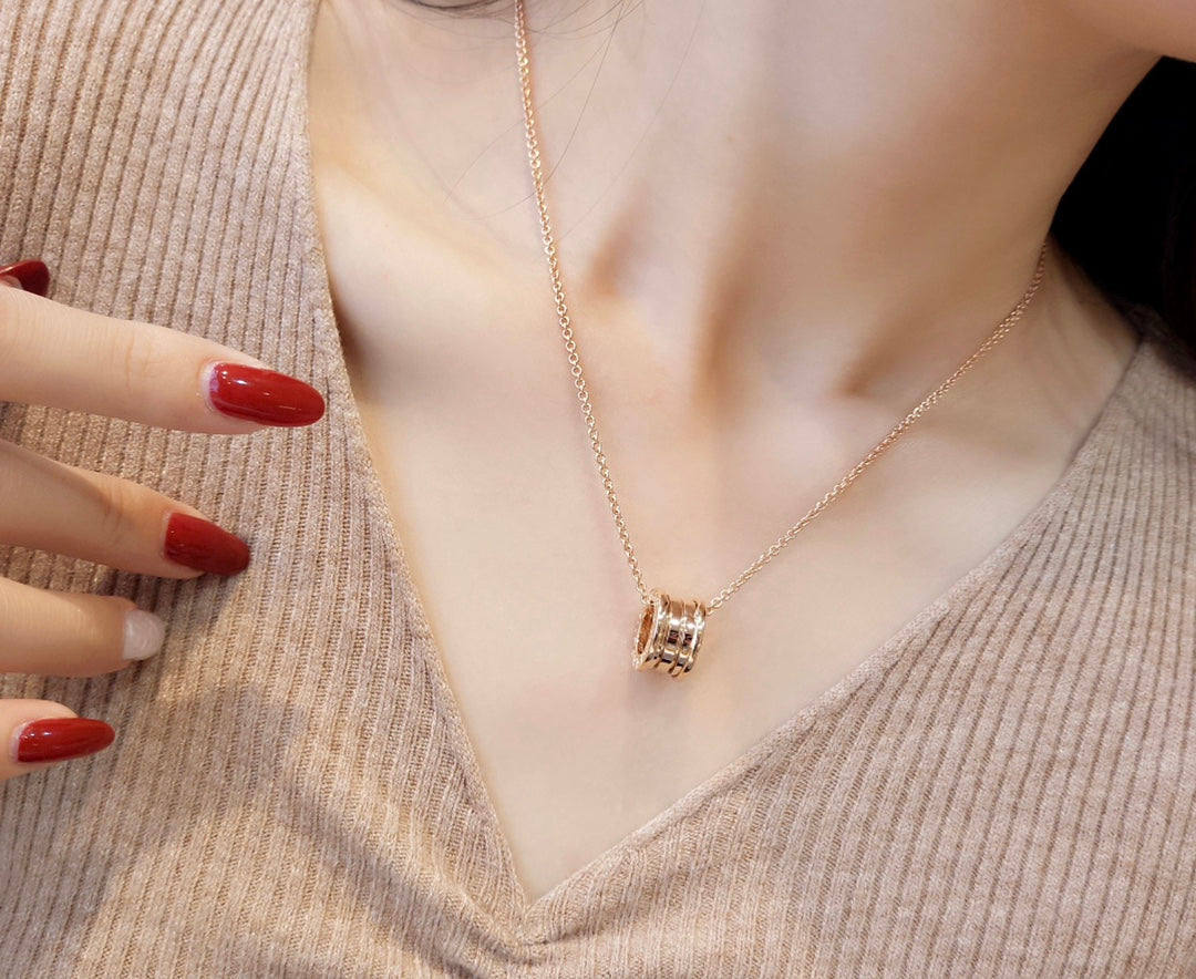 [Eterna Jewels]ZERO 1 PINK GOLD NECKLACE