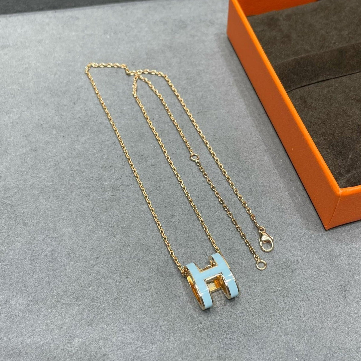[Eterna Jewels]POP H SKY BLUE NECKLACE
