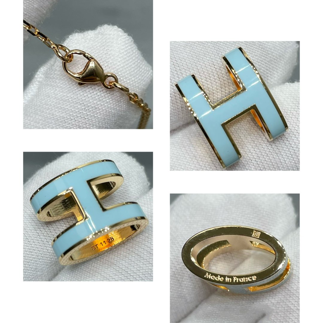 [Eterna Jewels]POP H SKY BLUE NECKLACE
