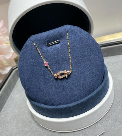 [Eterna Jewels]FORCE 10 DIAMOND CHAIN LINK PINK GOLD BRACELET