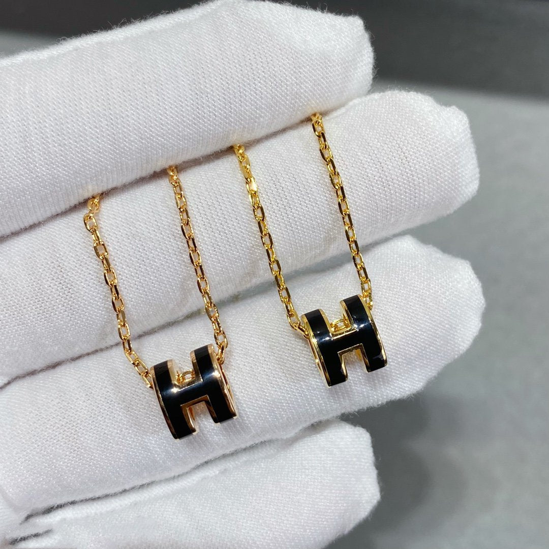 [Eterna Jewels]MINI POP H NECKLACE