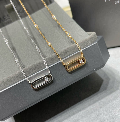 [Eterna Jewels]MOVE UNO DIAMOND NECKLACE
