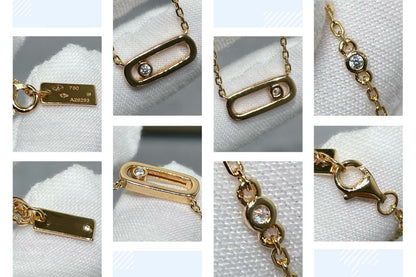 [Eterna Jewels]MOVE UNO DIAMOND NECKLACE
