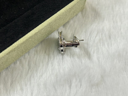 [Eterna Jewels]CLOVER PIETERSITE MEDIUM STUD EARRINGS