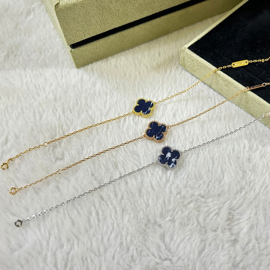 [Eterna Jewels]CLOVER 1 MOTIF PIETERSITE BRACELET